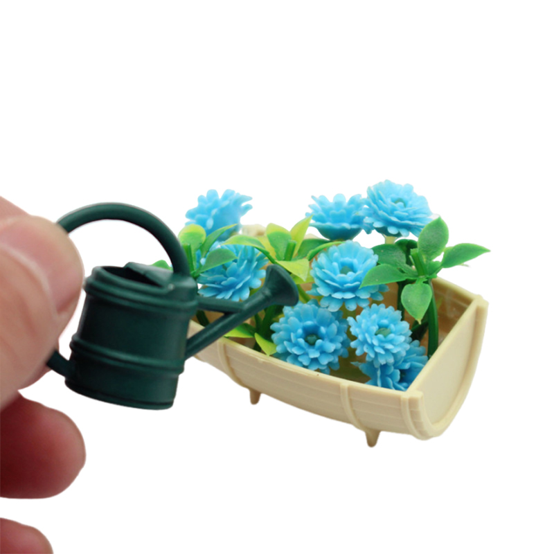 1/12 인형집 시뮬레이션 물뿌리개 삽 가위 세트 인형 - Gardening Tools Vegetables 리뷰 및 가격