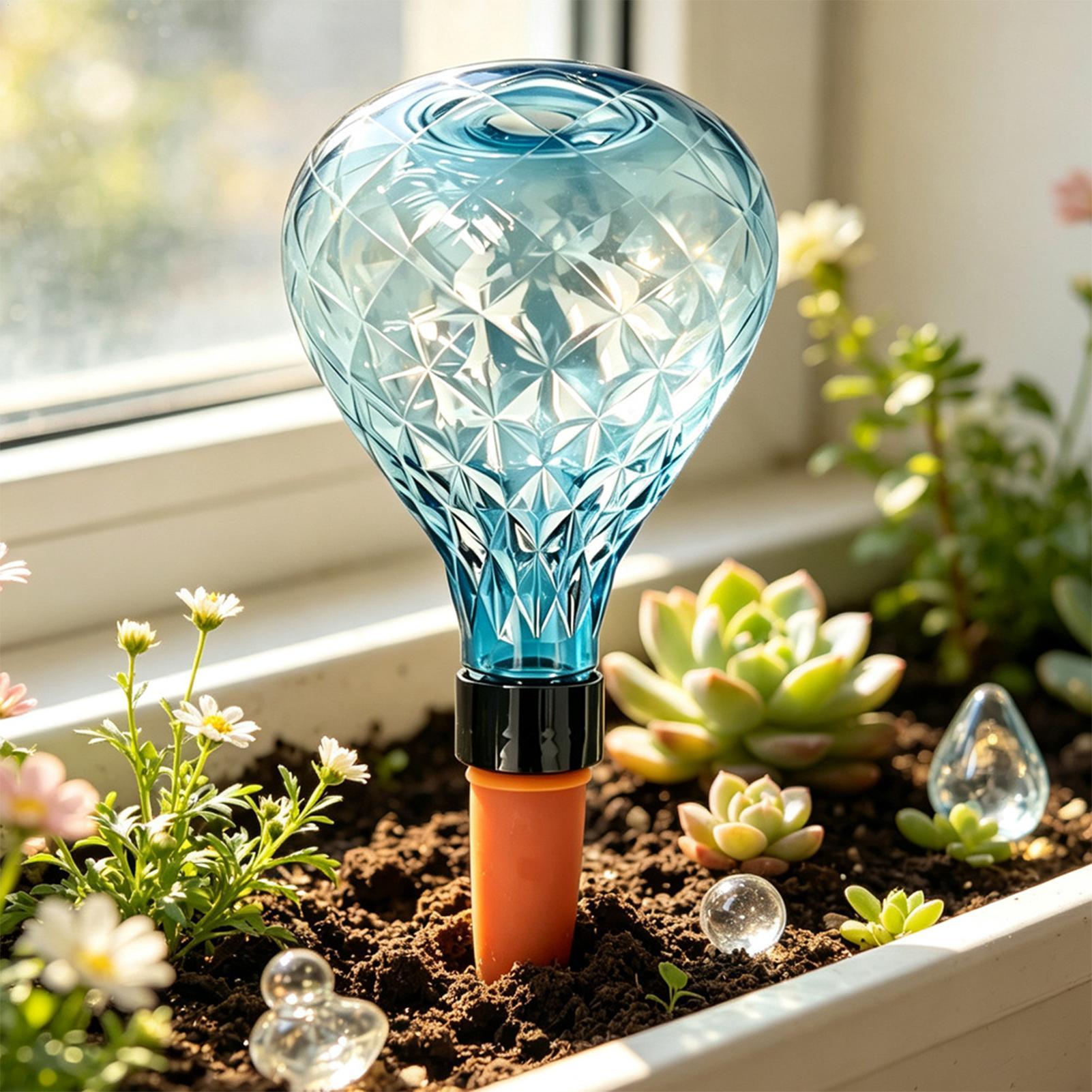 식물 자동 급수 글로브 4개 세트 자동 급수 장치 온실 - Self-Watering Planter 리뷰 및 가격
