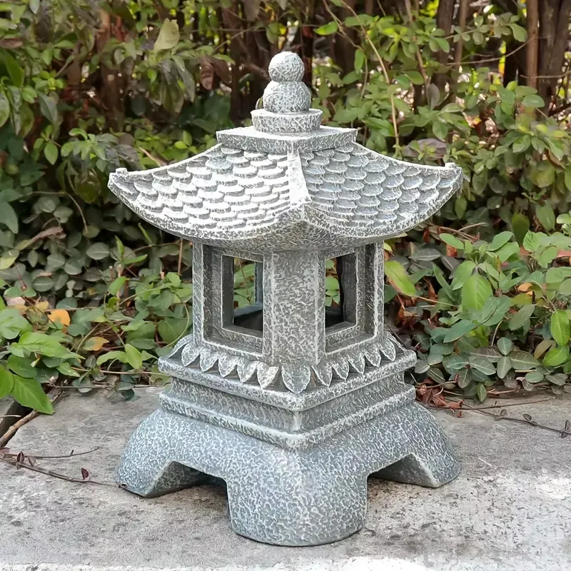 수지로 제작된 수작업 채색의 일본식 탑 디자인의 아시아 - Gardening Hand Tools Japanese 리뷰 및 가격